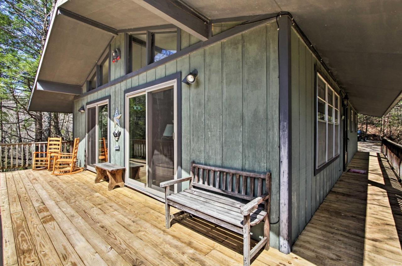 Quiet Cabin With Mountain Views About 3 Mi To 蓋特林堡 外观 照片